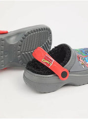 George at ASDA Kids Marvel Avengers Fleece Lined Clogs