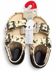 Primark Kids Palm Tree Printed Buckle Sandals