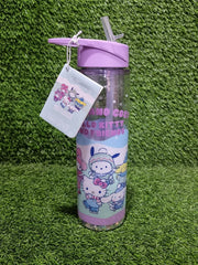 Hello Kitty & Friends Glitter Filled Water Bottle
