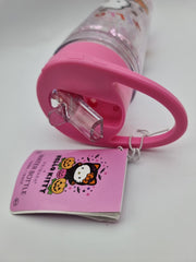 Hello Kitty Pumpkin Spice Glitter Filled Water Bottle