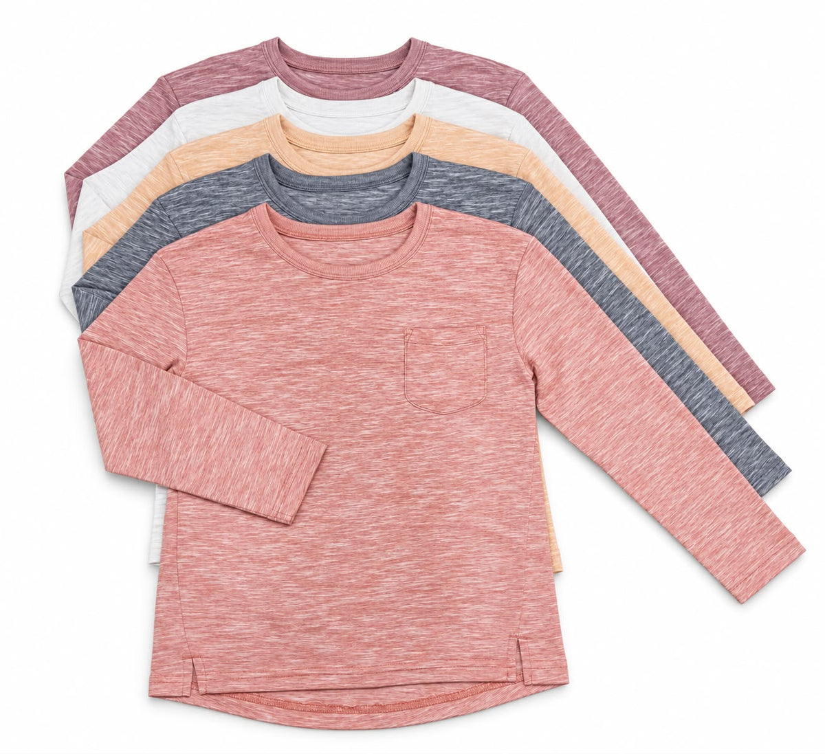 George Uk Solid Colors Full Sleeves 5 Shirts Set