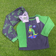 Dino Printed Pajamas Primark 3-4 Years