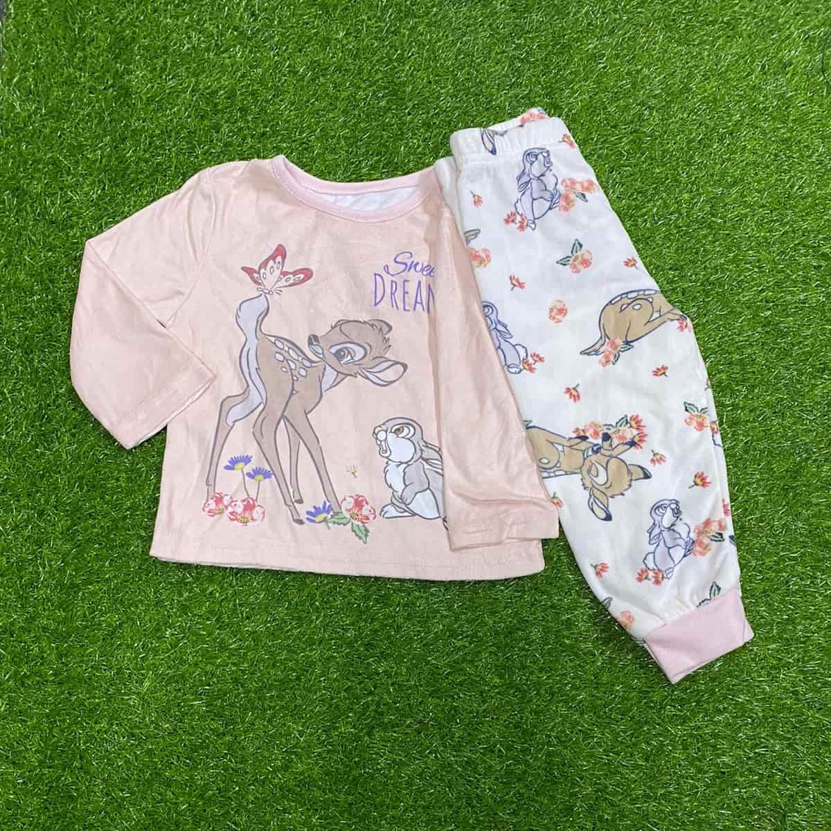 Disney Printed Fleece Pyjamas Primark