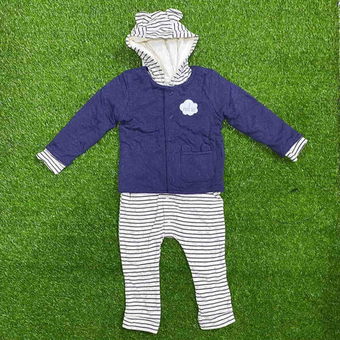 2PCS Romper And Hood Set George