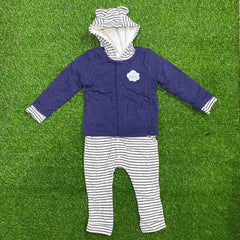 2PCS Romper And Hood Set George