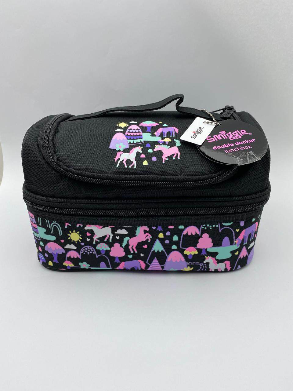 Smiggle Vibin ' Double Decker Lunch Bag