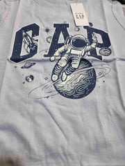 Astronaut Print Logo Full Sleeve Shirt Gap