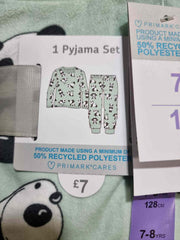 Primark Panda Velour Pyjamas Set