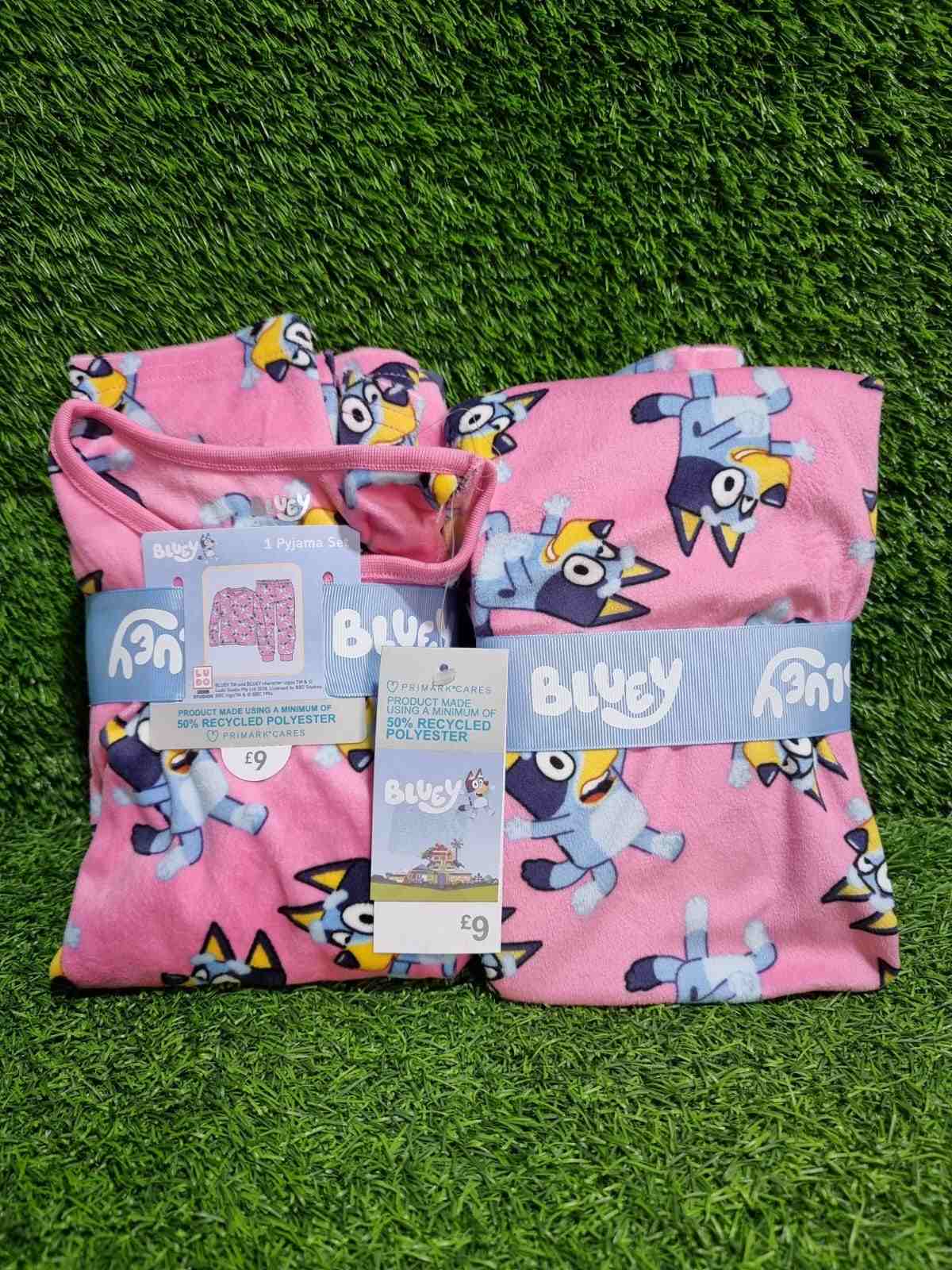 Primark Disney’s Bluey Velour Pyjamas Set
