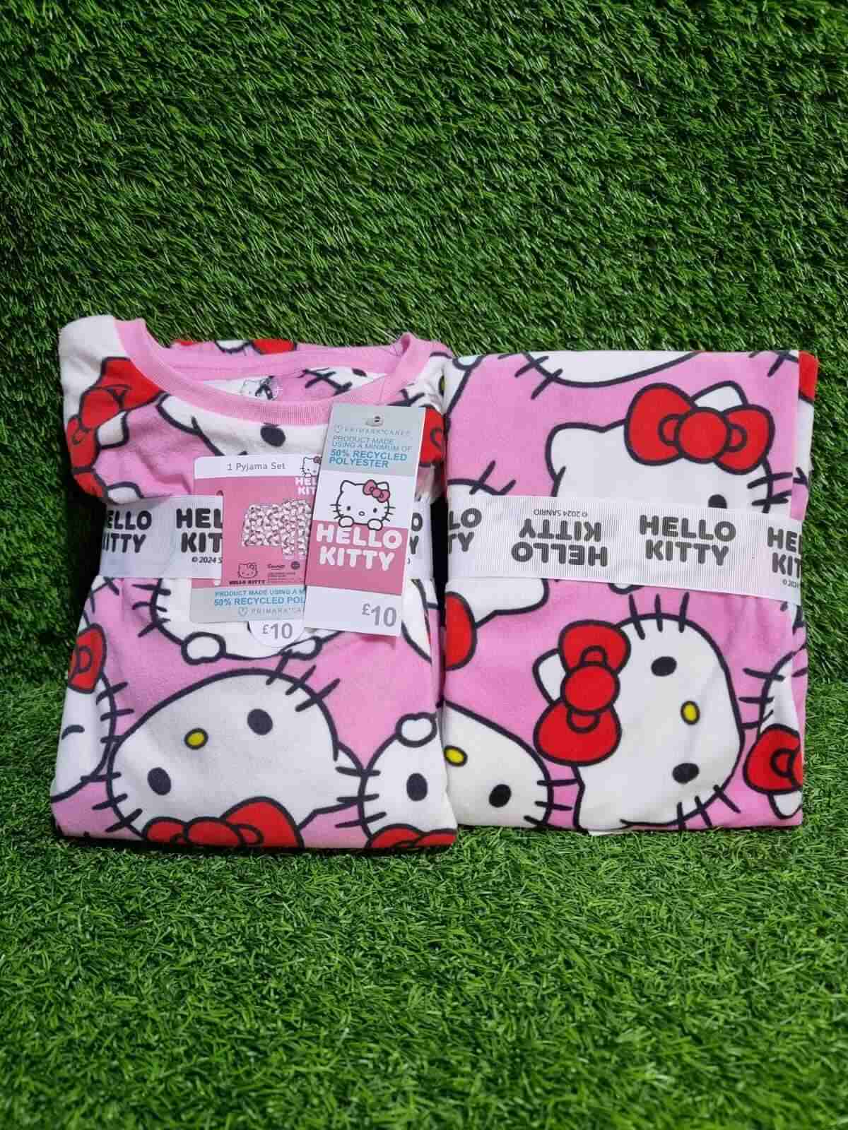 Primark Hello Kitty Velour Pyjamas Set
