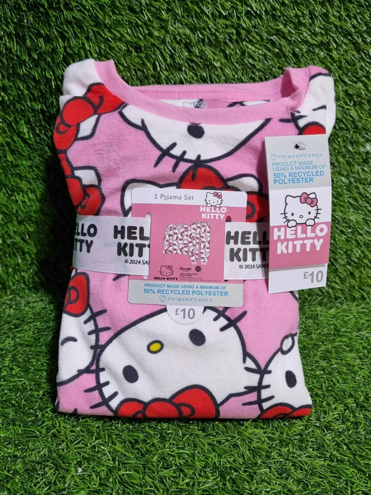 Primark Hello Kitty Velour Pyjamas Set