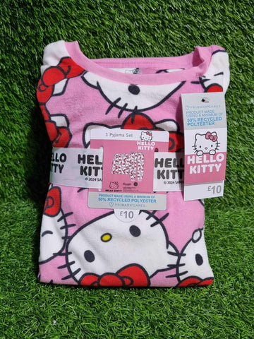 Primark Hello Kitty Velour Pyjamas Set