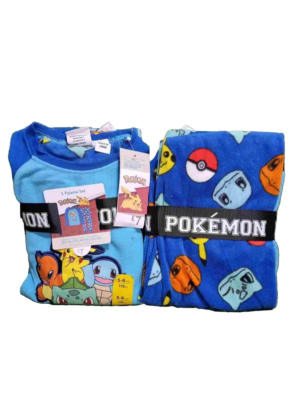 Disney’s POKEMON Velour Pyjamas 5-6 Years