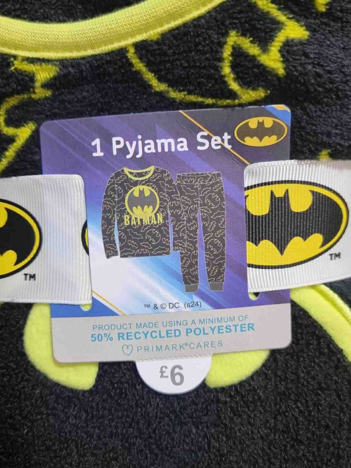 Disney’s BatMan Fleece Pyjamas