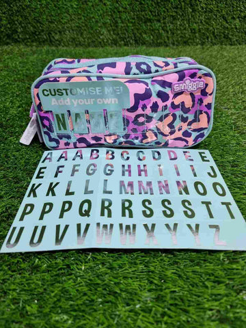 Smiggle Hearts Print Pencil Case