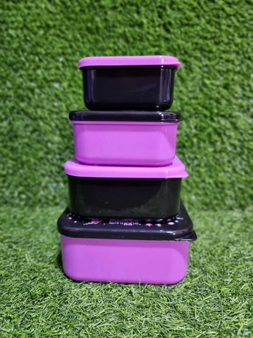 Smiggle Mermaid 4 Lunch Boxes Set