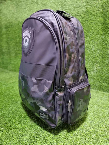 Smiggle Football Trolley Backpack With Light Up Wheels