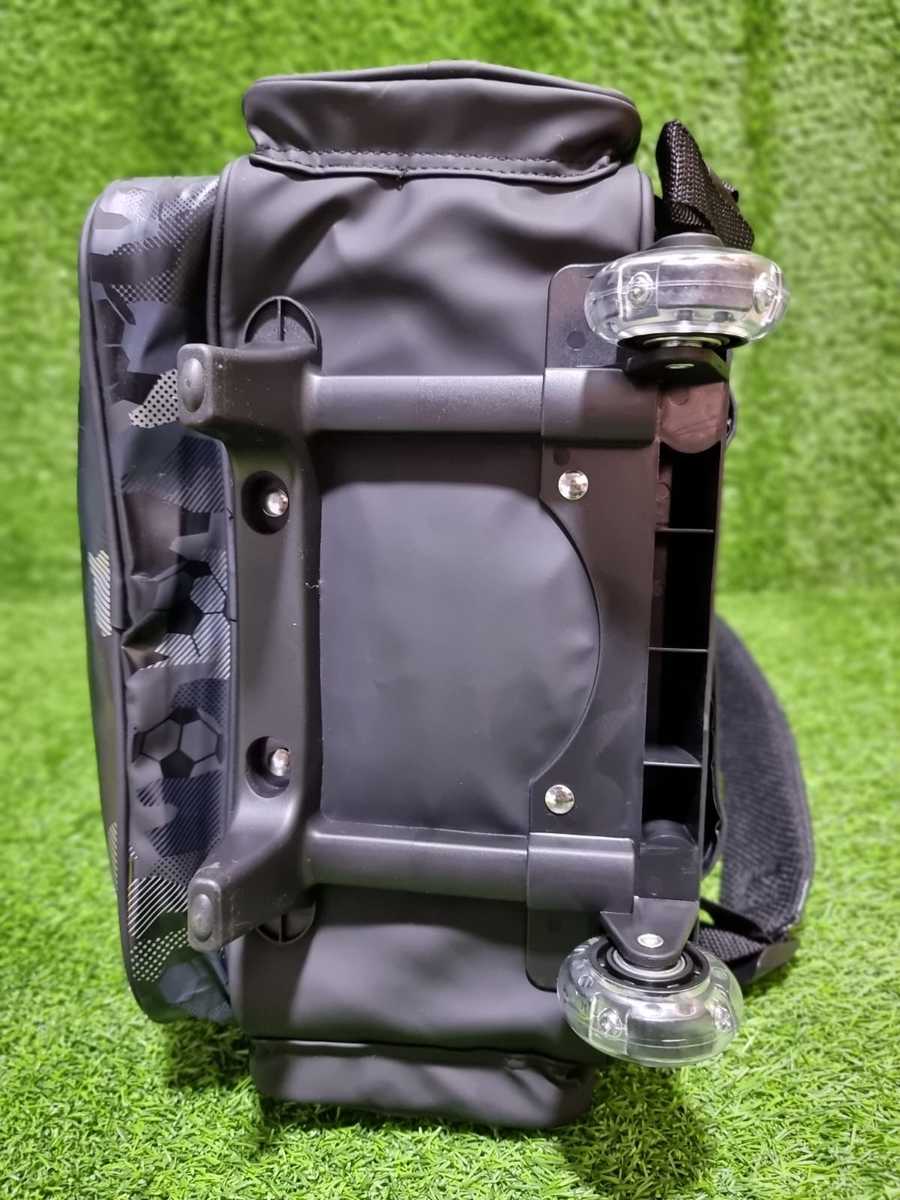 Smiggle Football Trolley Backpack With Light Up Wheels