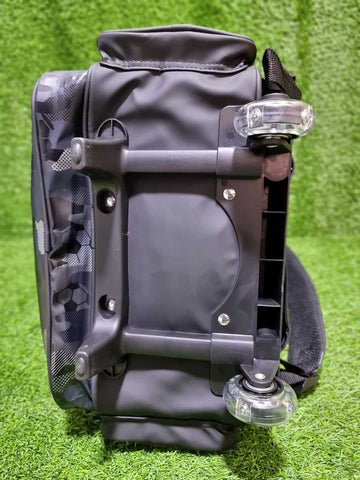 Smiggle Football Trolley Backpack With Light Up Wheels