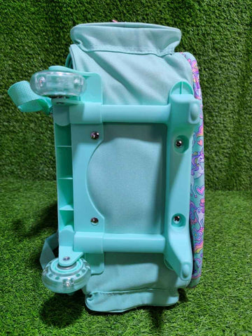 Smiggle Unicorn Trolley Backpack With Light Up Wheels