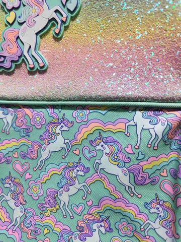 Smiggle Unicorn Trolley Backpack With Light Up Wheels