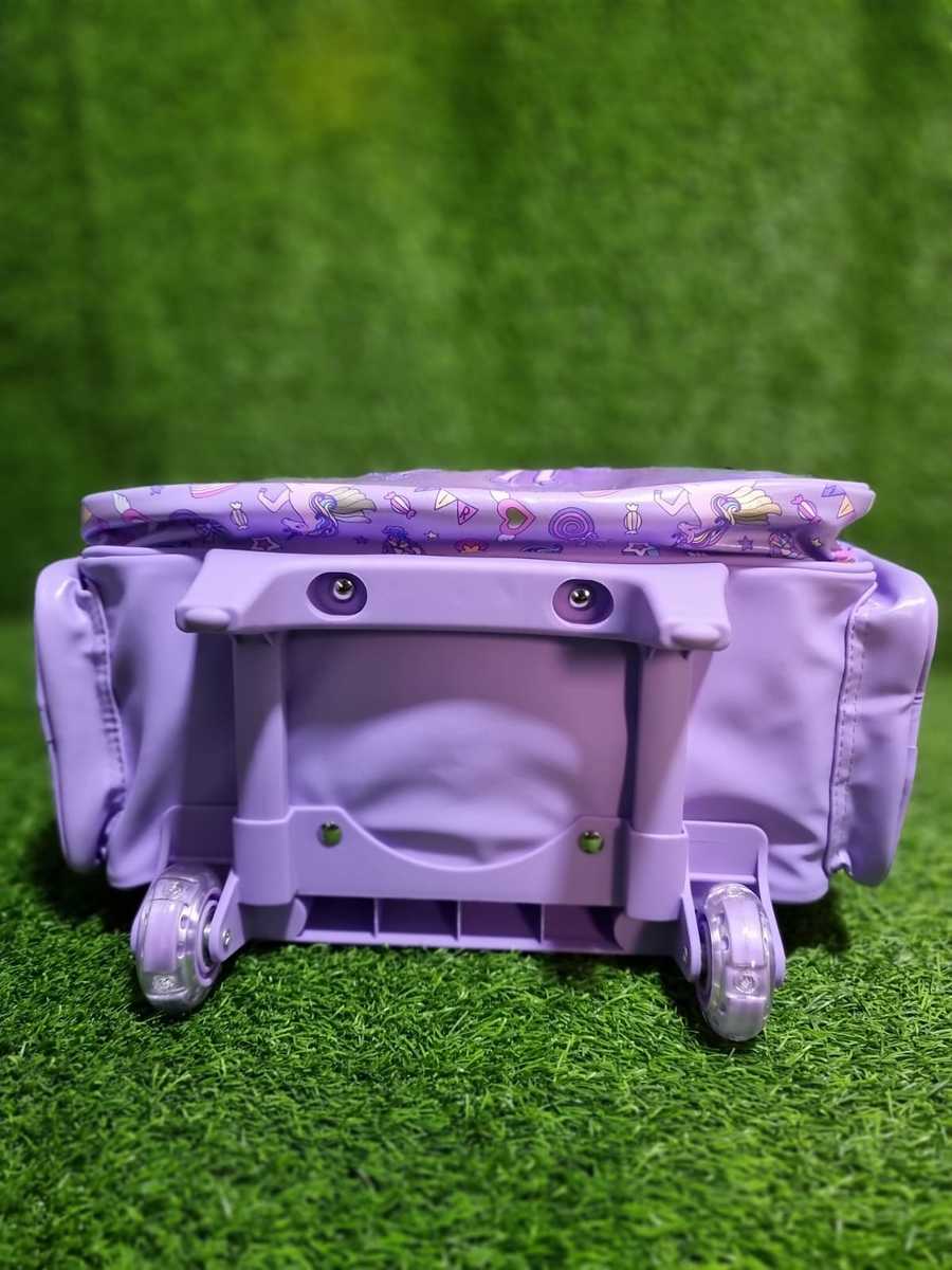 Smiggle Trolley Unicorn Backpack With Light Up Wheels