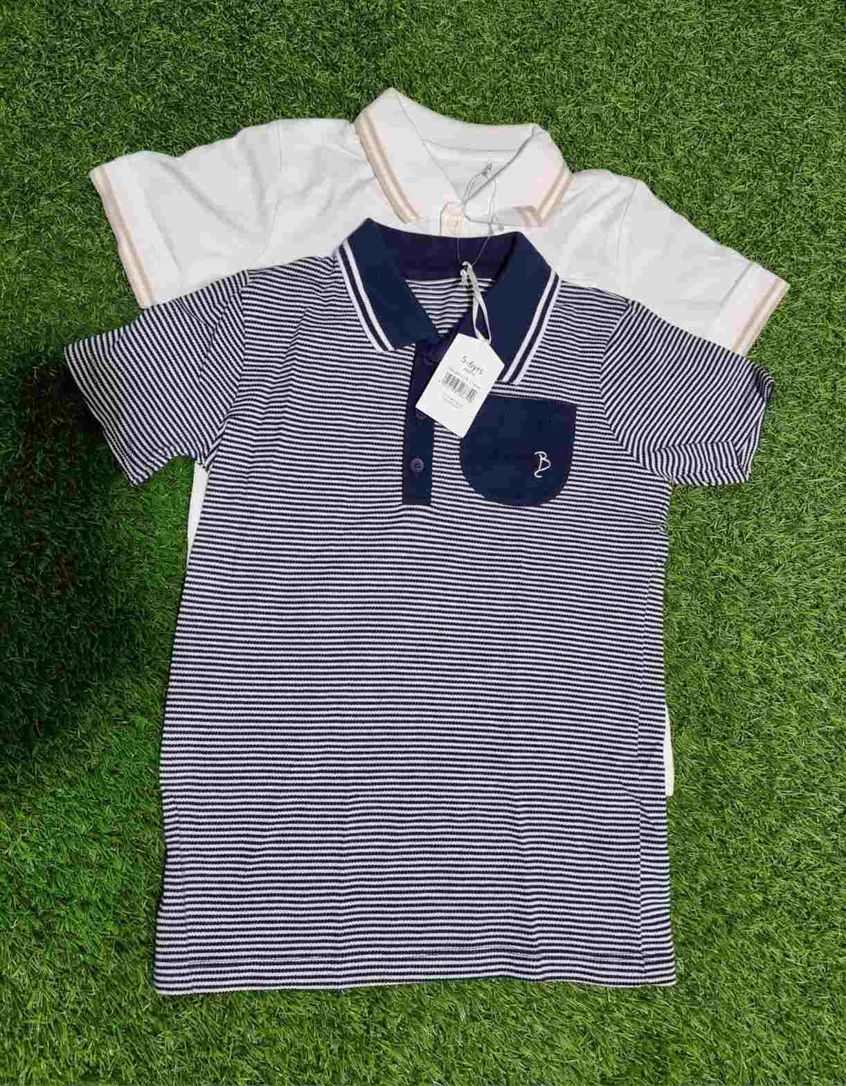 Little Gentleman's Summer Polo Pack 2 T-Shirts Pack George