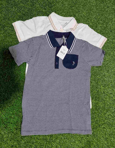 Little Gentleman's Summer Polo Pack 2 T-Shirts Pack George