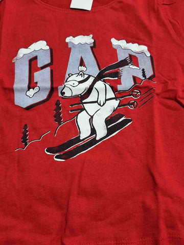 Polar Bear Printed Logo T-Shirt Gap