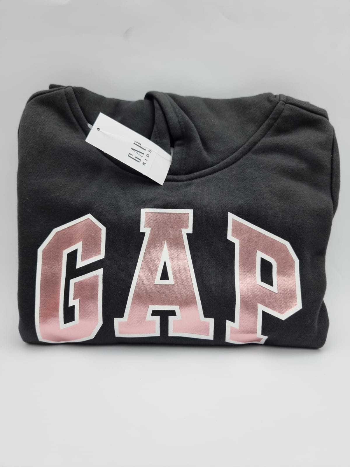 Logo Pullover Hoodie- Girls Gap