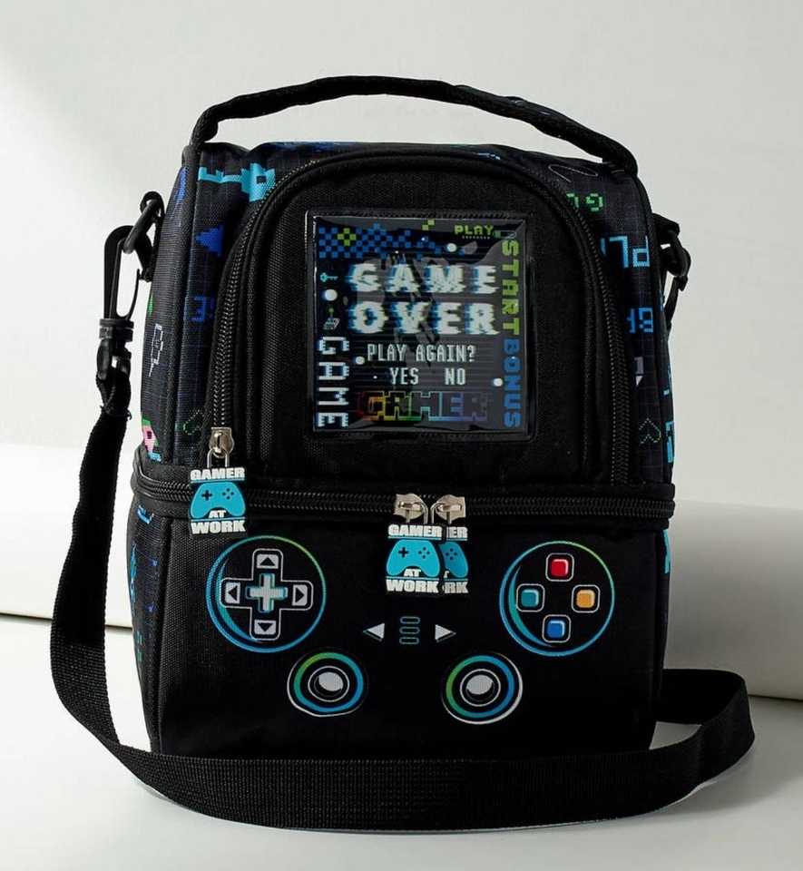 Max Game Over Lunch Bag With Strap