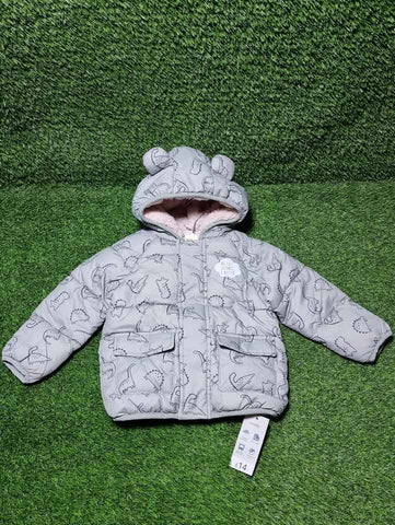 Dino Fleece Lined Padded Coat George Uk