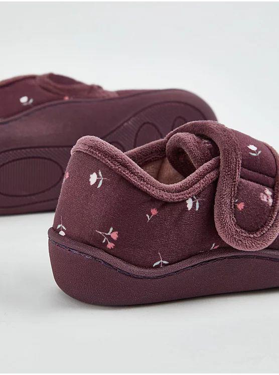 Floral Faux Fur Clog George Uk