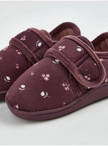 Floral Faux Fur Clog George Uk