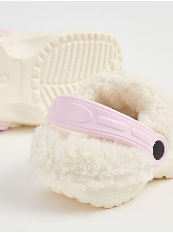 Panda Faux Fur Clog George Uk