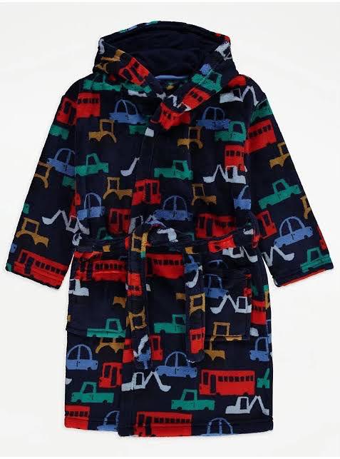 Car Fleece Dressing Gown George