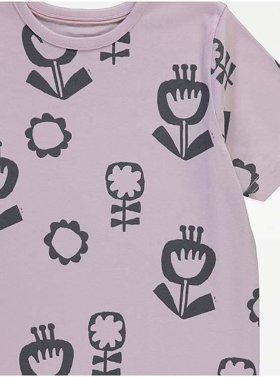 Floral Print Pyjamas 2 Packs Set