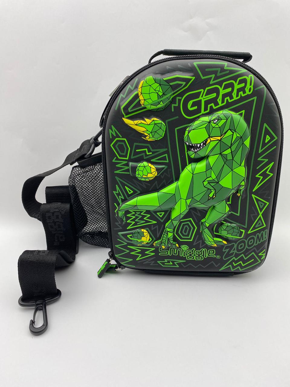 Smiggle Dino Double Tier Lunch Bag With Strap