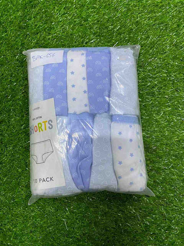 Printed Short Knickers 10 Pack Set- George , 12-13 Years