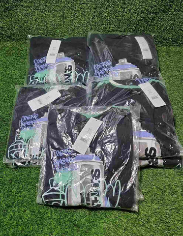 George Printed NewYork Art Crew 3 Shirts Set