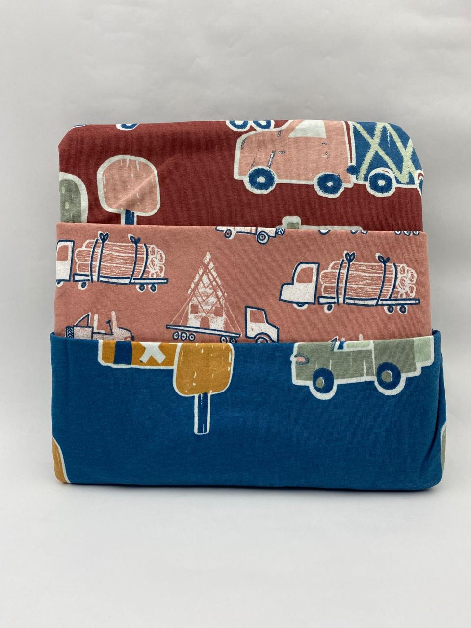 George Truck Woodland Long Sleeve Pyjamas 3 Pack