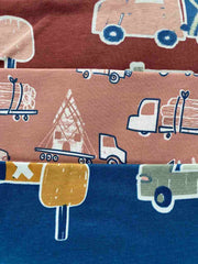 George Truck Woodland Long Sleeve Pyjamas 3 Pack