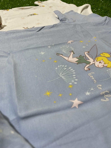 George Disney Tinker Bell Star Short Pyjamas 2 Pack