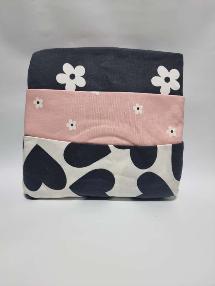 George Floral Heart Long Sleeve Pyjamas 3 Pack