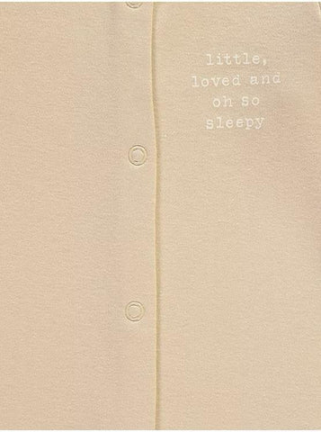 Neutral Bunny Spotty Sleepsuits 3 Pack