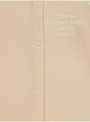 Neutral Bunny Spotty Sleepsuits 3 Pack