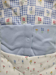 Floral Long Sleeve Sleepsuits 3 Pack George UK