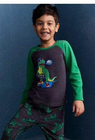 Dino Printed Pajamas Primark 3-4 Years