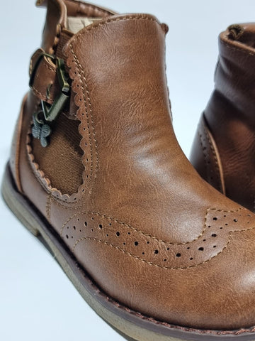 Matalan Kids Brown Stylish Ankle Boot