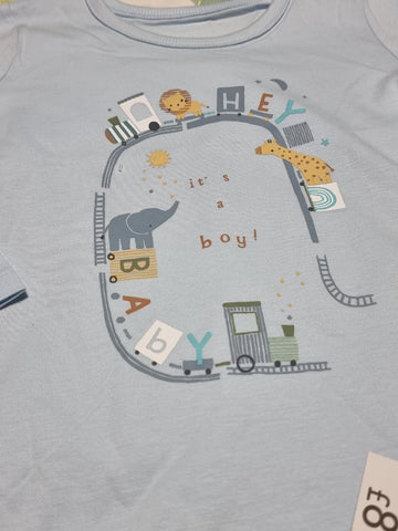 George Dino Animals Printed 3 Shirts Set